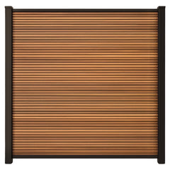 Exclusief Composiet Schutting Rhombus Teak