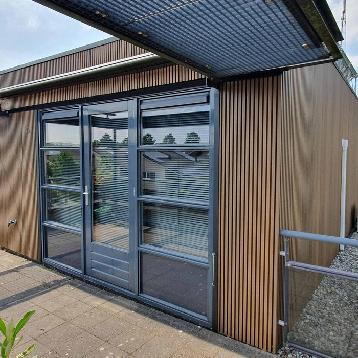 Compleet pakket Premium Rabatdeel Rhombus Teak