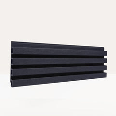 Composiet schuttingplank rhombus zwart