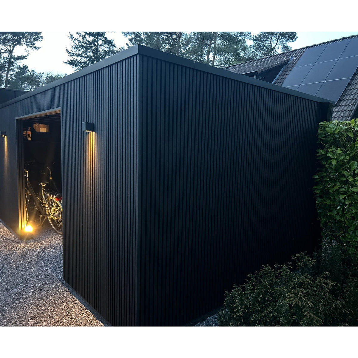 Compleet pakket Premium Rabatdeel Rhombus Zwart