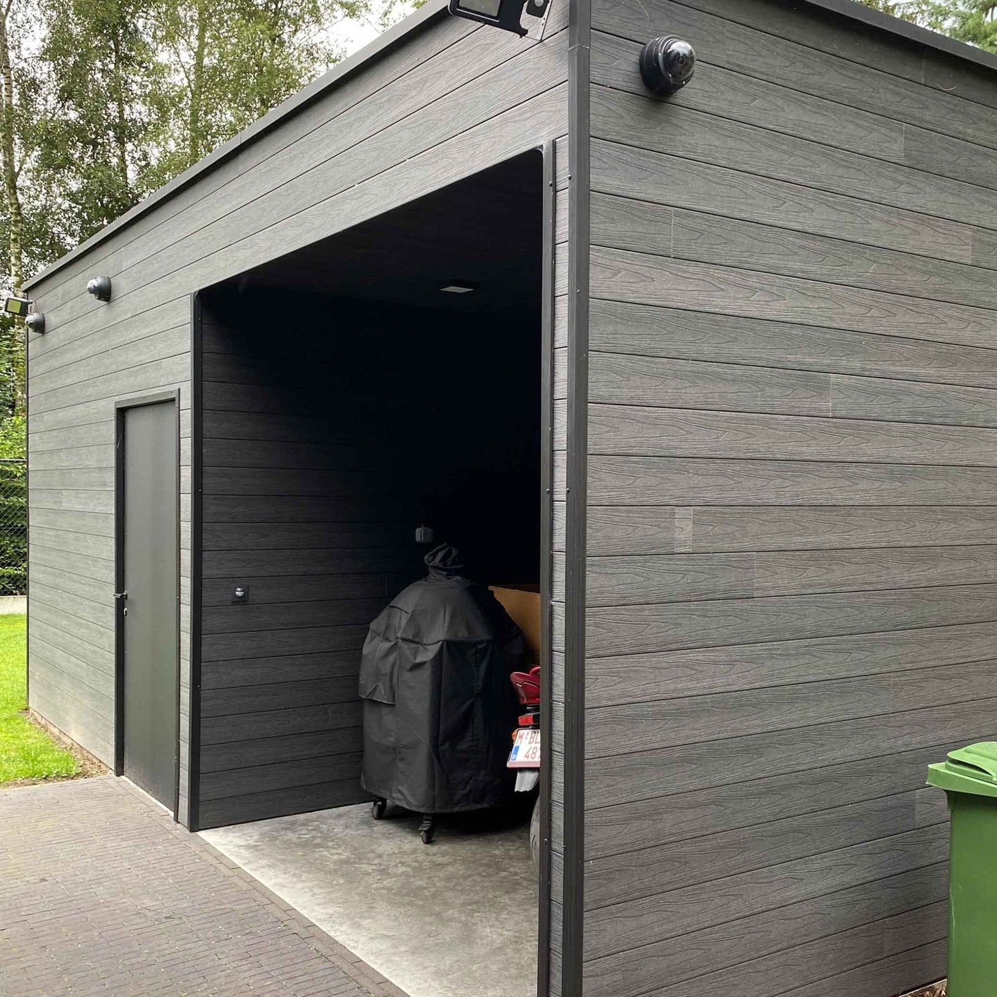 Composiet Rabatdeel Traditioneel Zwart