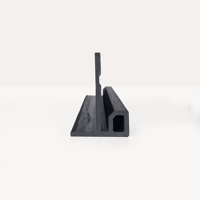 F-Profiel Rabatdeel Rhombus Zwart