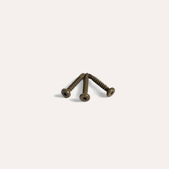 Kleurkopschroef Teak rvs 4,2 x 25 mm (50 st.)