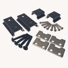 Montageset onder- en bovenprofielen Premium Schutting