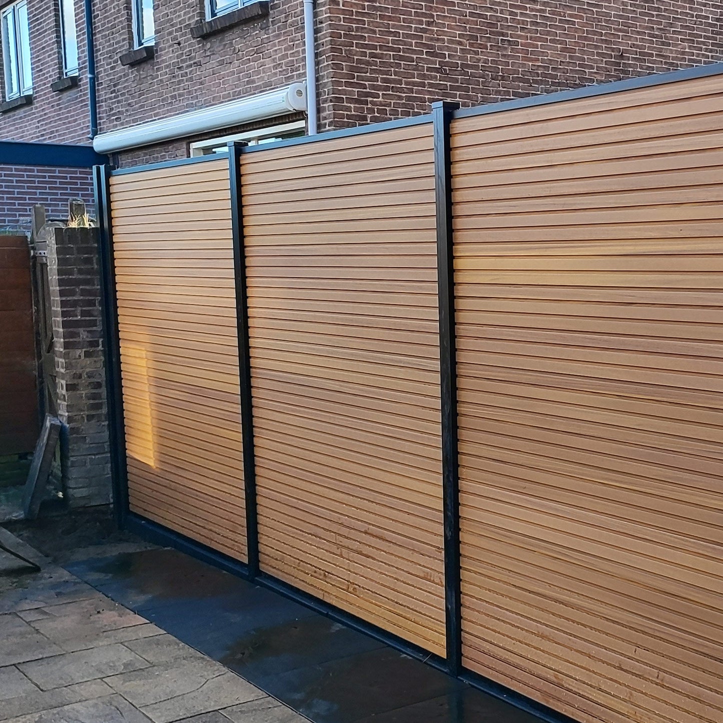 Exclusief Composiet Schutting Rhombus Eiken