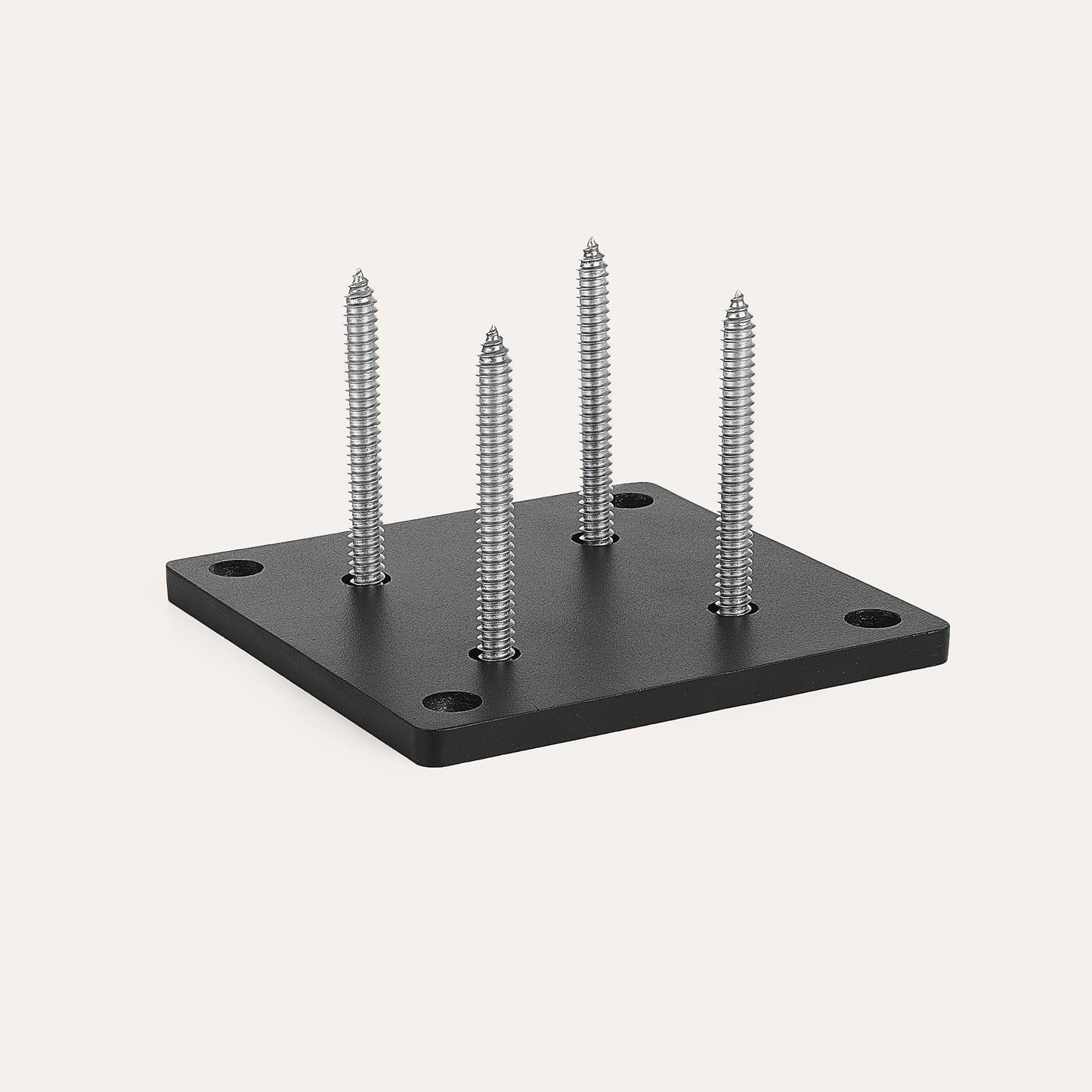 Premium Voetplaat Aluminium Tuinpaal