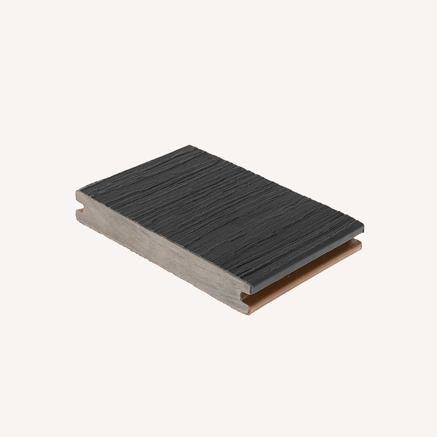 Sample Vlonderplank Teak/Zwart