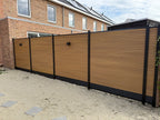 Aluminium onderplaat – Voor composiet schutting