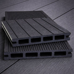 Holkamer composiet vlonderplank - 3m Grijs/Zwart