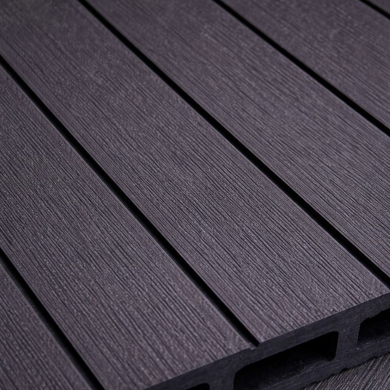 Holkamer composiet vlonderplank - 3m Grijs/Zwart