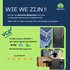 Composiet Schutting Eiken