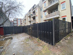 Composiet schutting Zwart Top Line