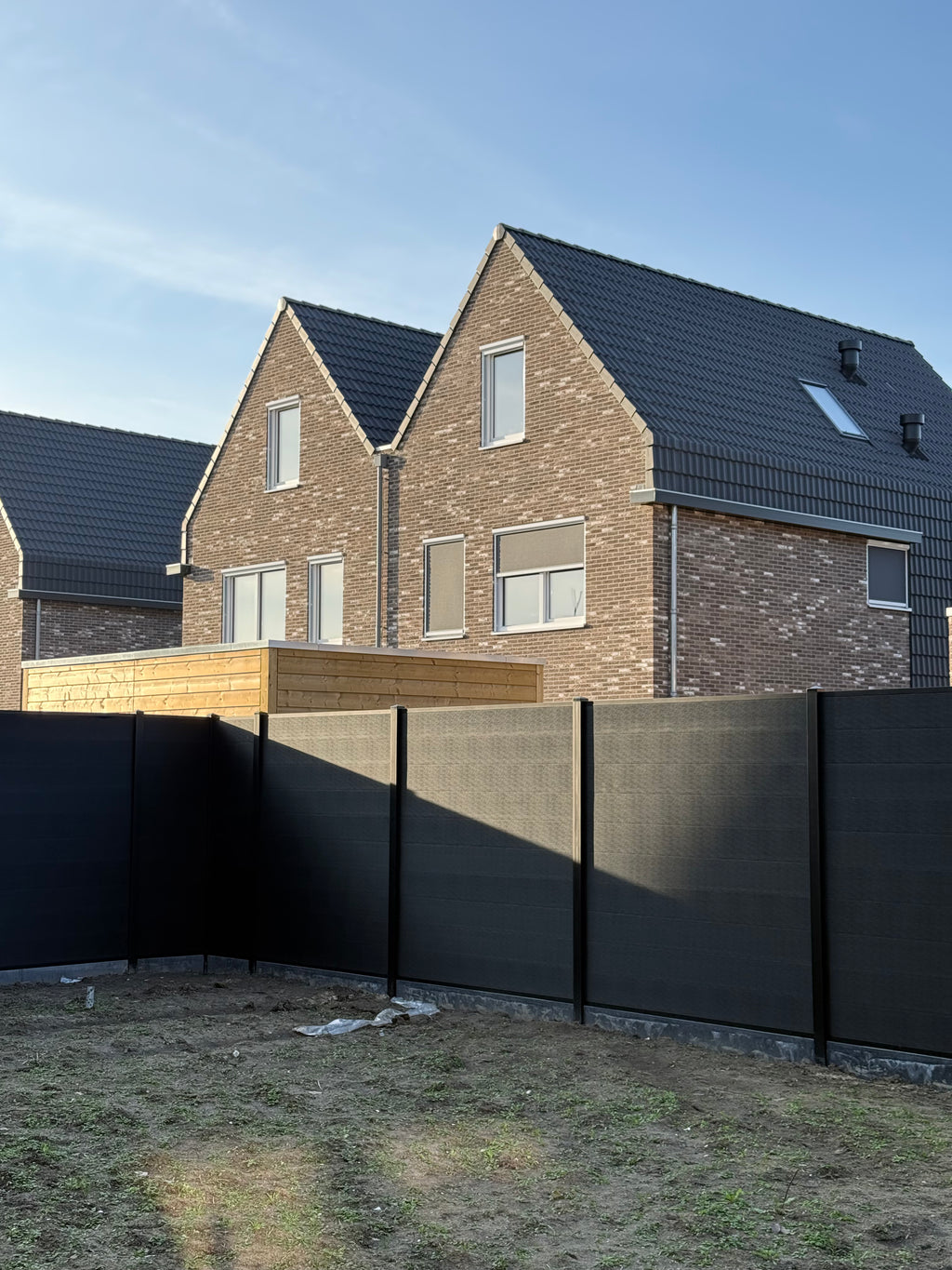 Exclusief Composiet Schutting Zwart