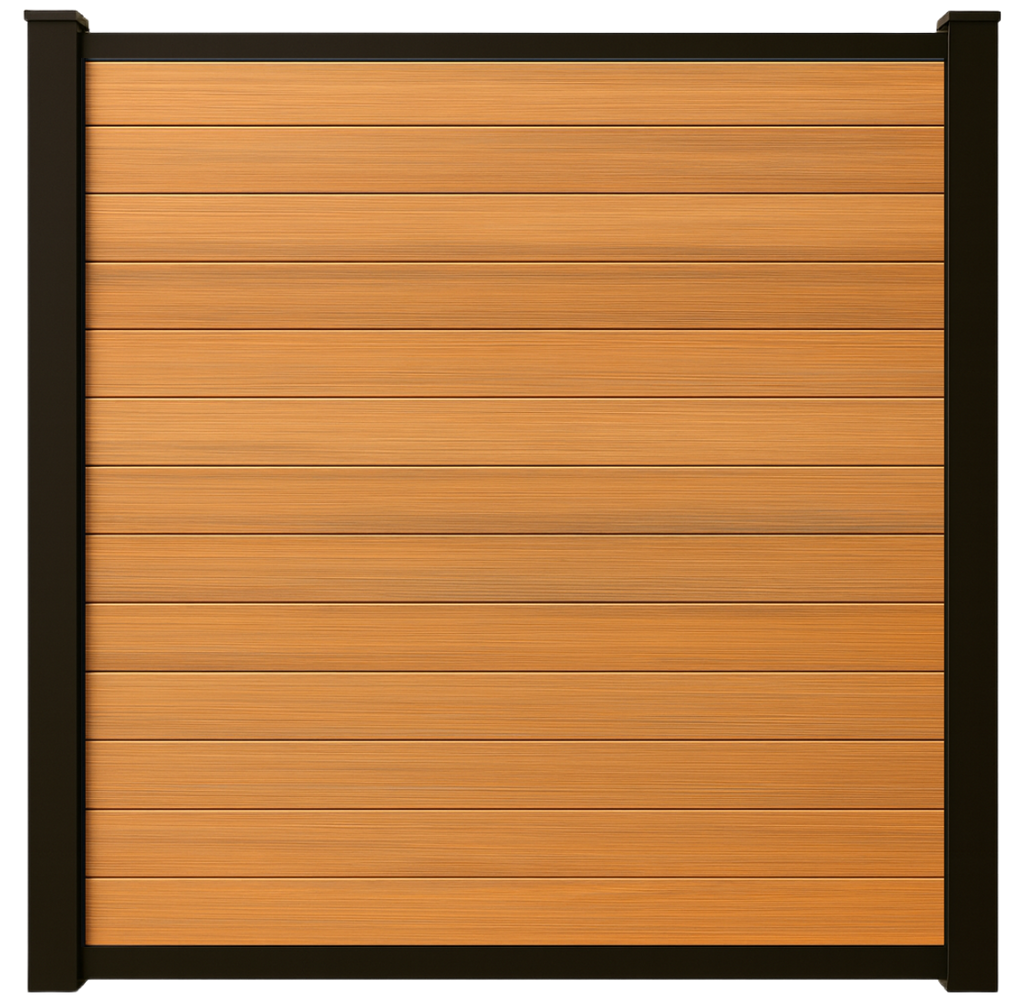 Composiet Schutting Eiken