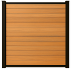 Composiet Schutting Eiken