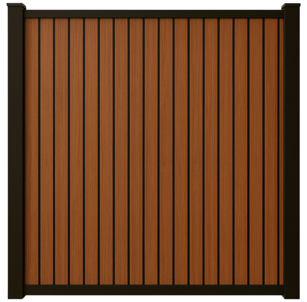 Exclusief Verticaal Composiet Schutting Rhombus Timber