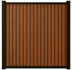 Exclusief Verticaal Composiet Schutting Rhombus Timber