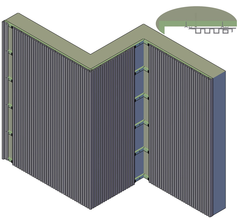 Compleet pakket Premium Rabatdeel Rhombus Eiken