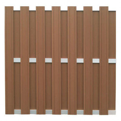 Composiet Schutting Bruin Top Line