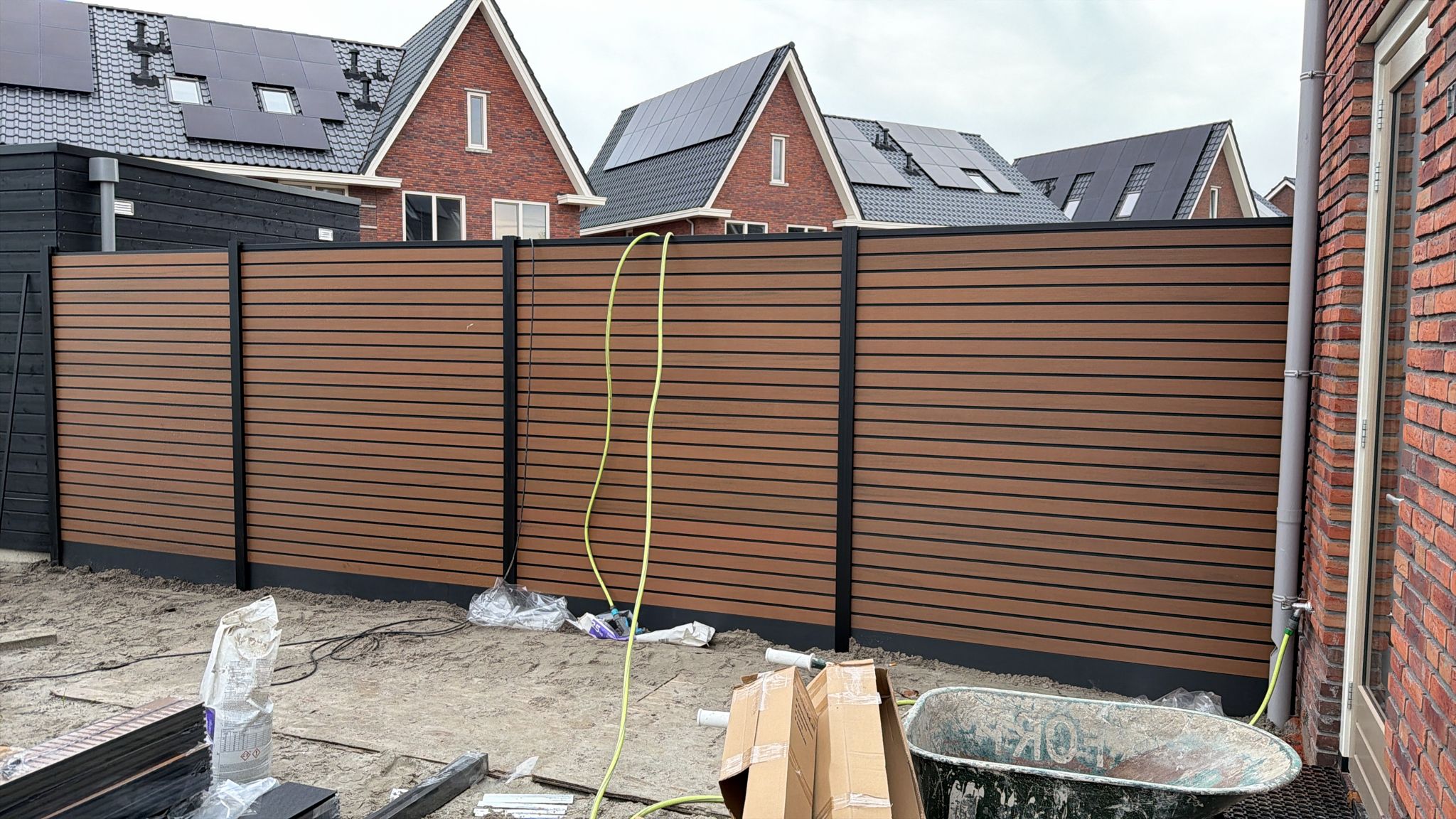 Exclusief Composiet schutting Timber