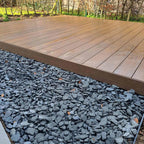 Afdeklijst vlonderplanken teak