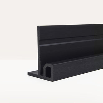 Hoekprofiel Rabatdeel Rhombus Zwart