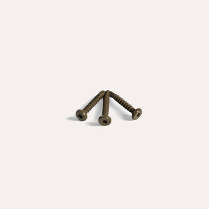 Kleurkopschroef Teak rvs 4,2 x 25 mm (50 st.)