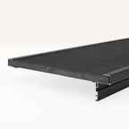 Kozijnafwerking Rabatdeel Rhombus Zwart