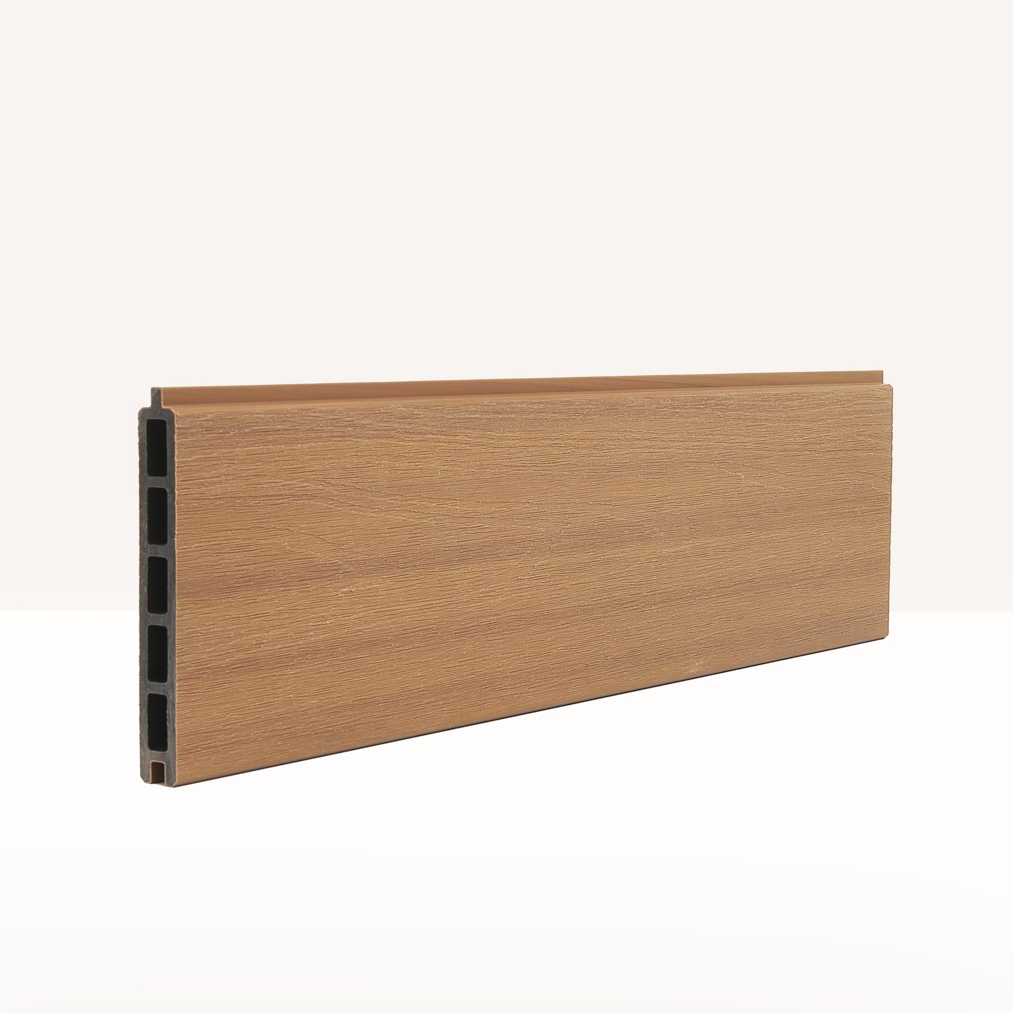 Composiet schutting rhombus zwart