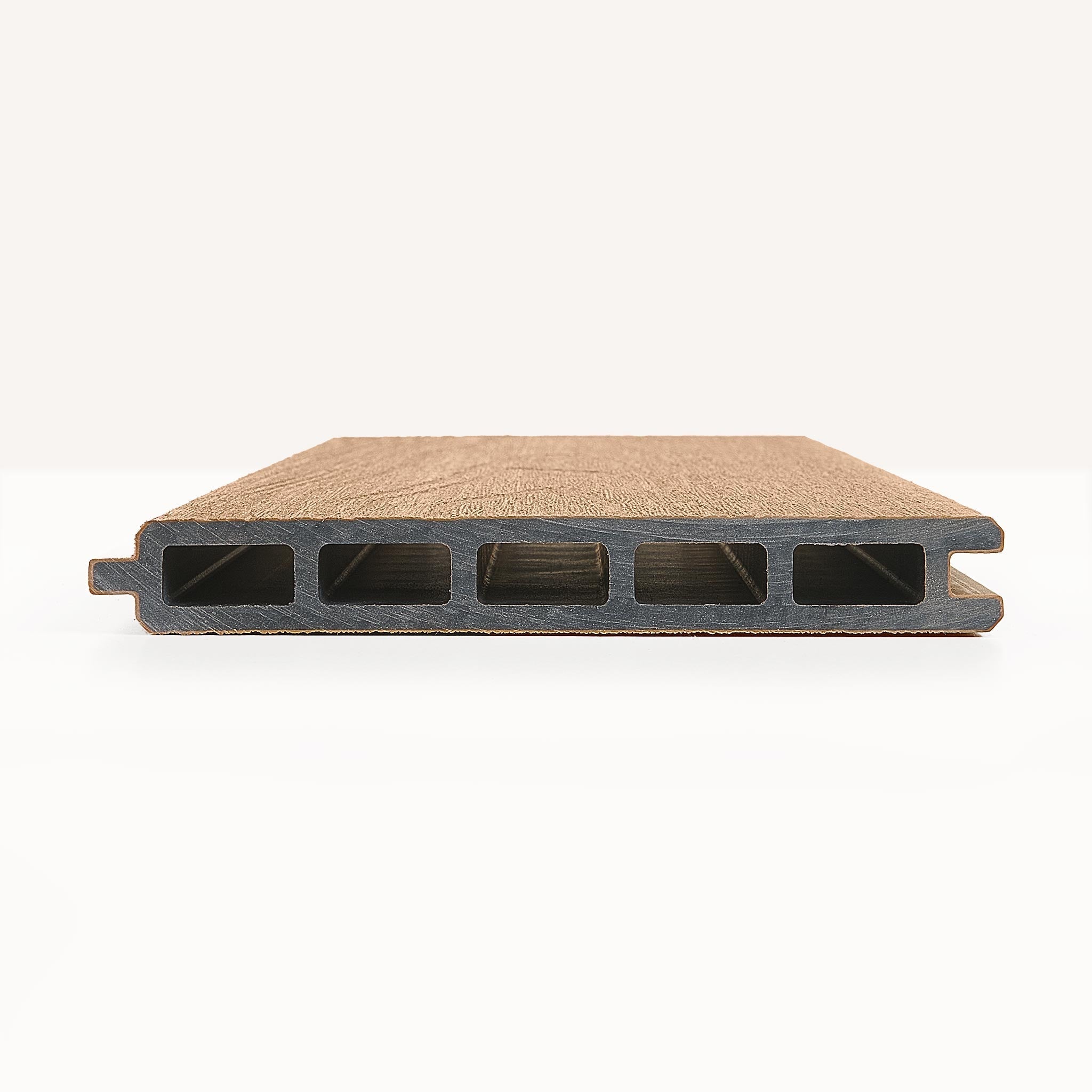Exclusief Verticaal Composiet Schutting Eiken
