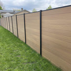 Composiet Schutting Eiken