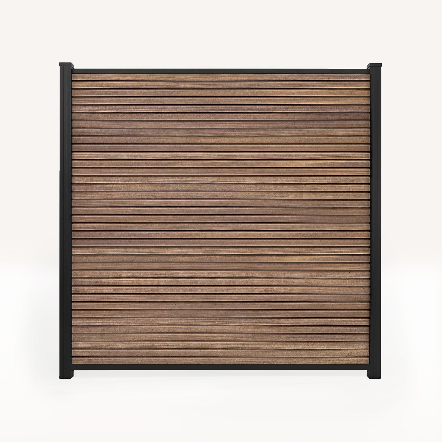 Composiet Schutting Rhombus Teak
