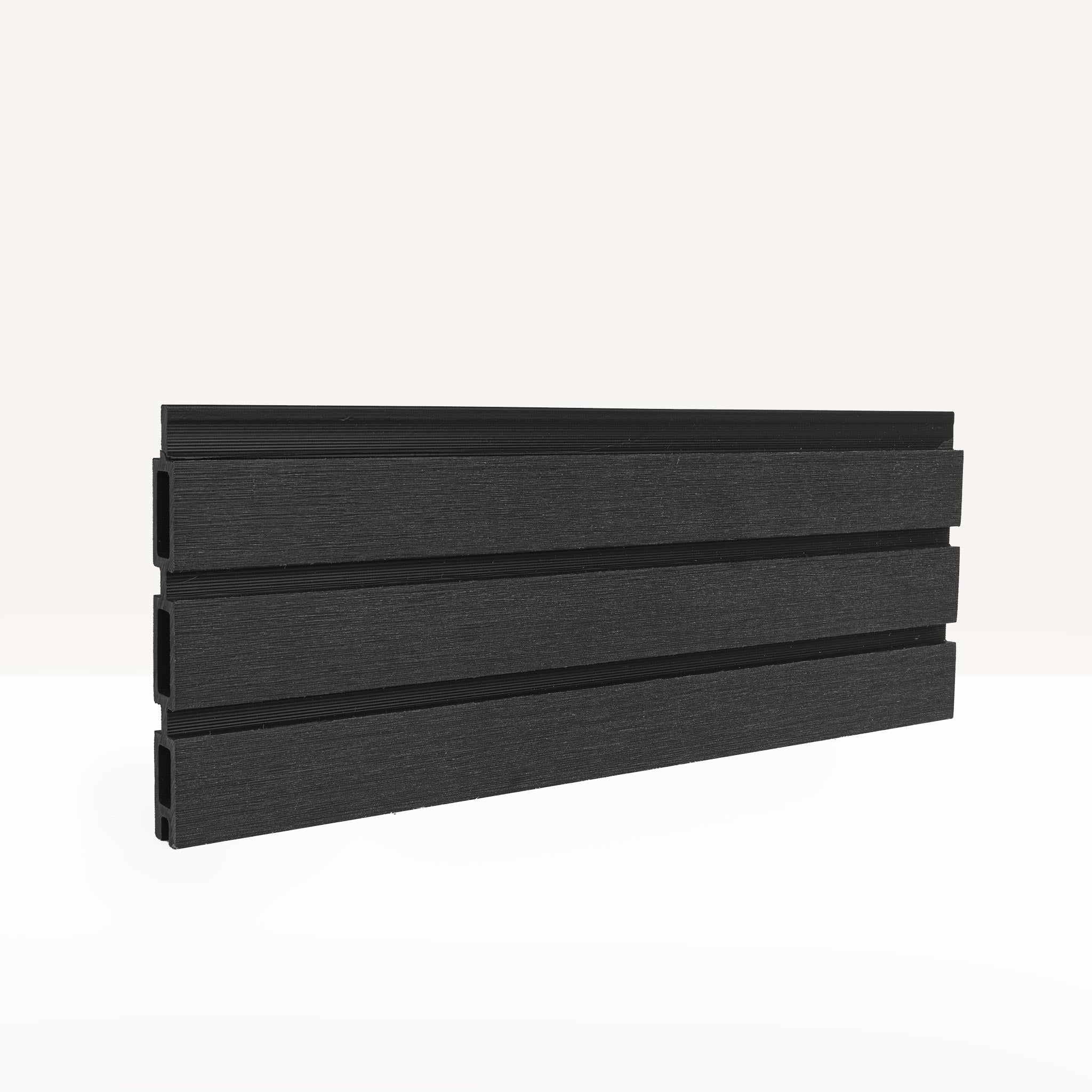 Exclusief Composiet Schutting Rhombus Zwart