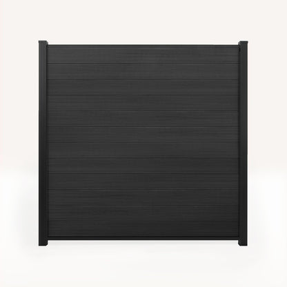 Composiet Schutting Zwart