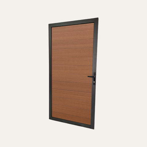 Composiet Tuindeur Teak