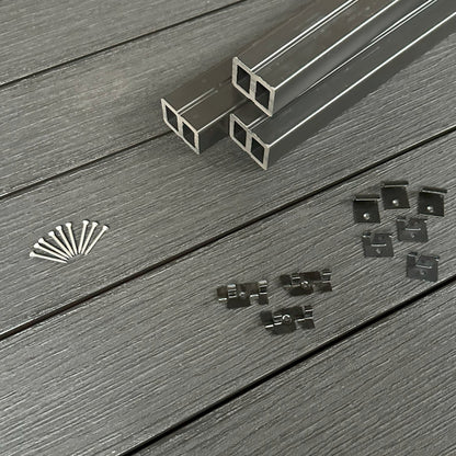 vlonderpakket massief zwart (per m2)