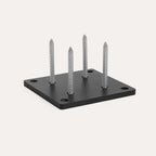 Premium Voetplaat Aluminium Tuinpaal