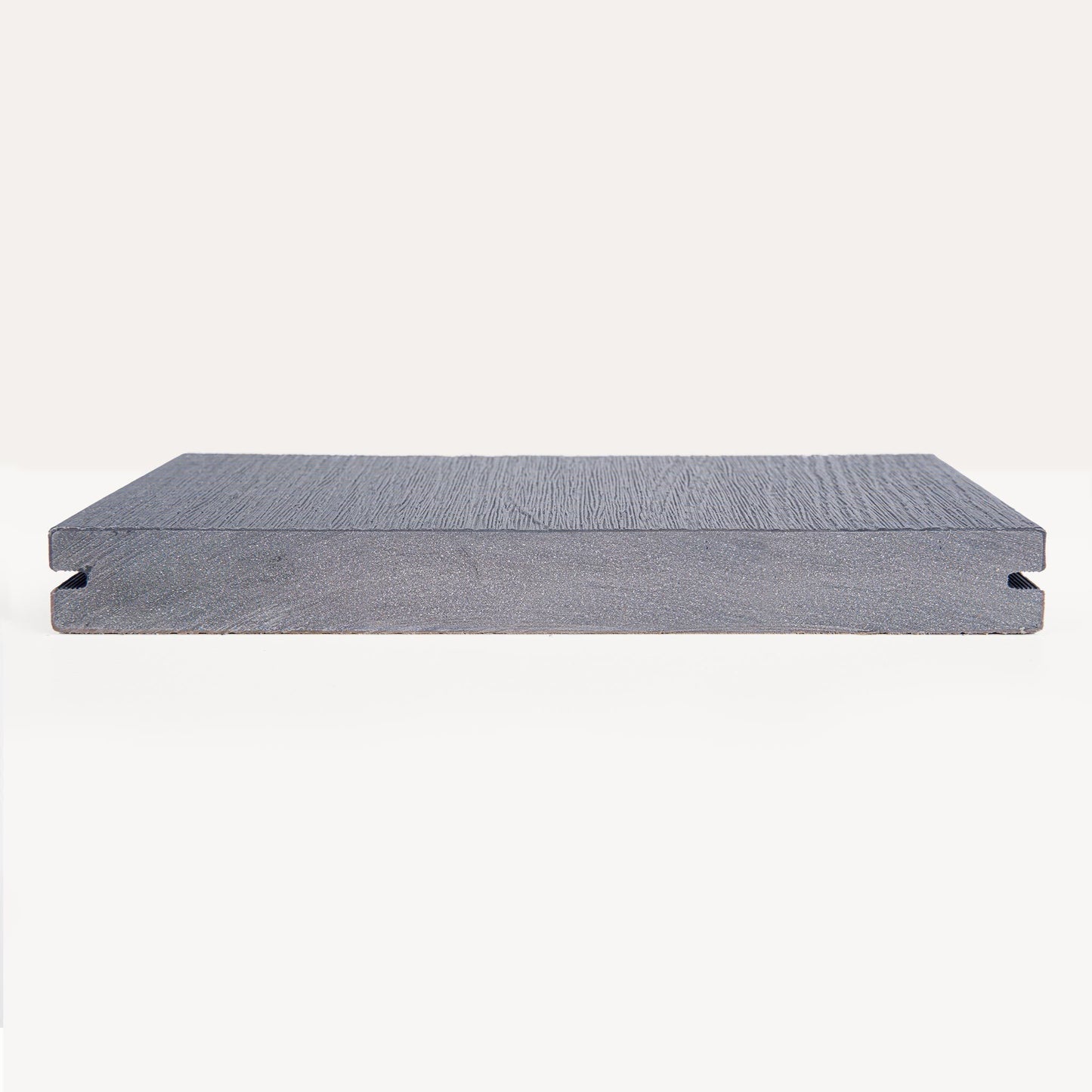Sample vlonderplank massief zwart/grijs