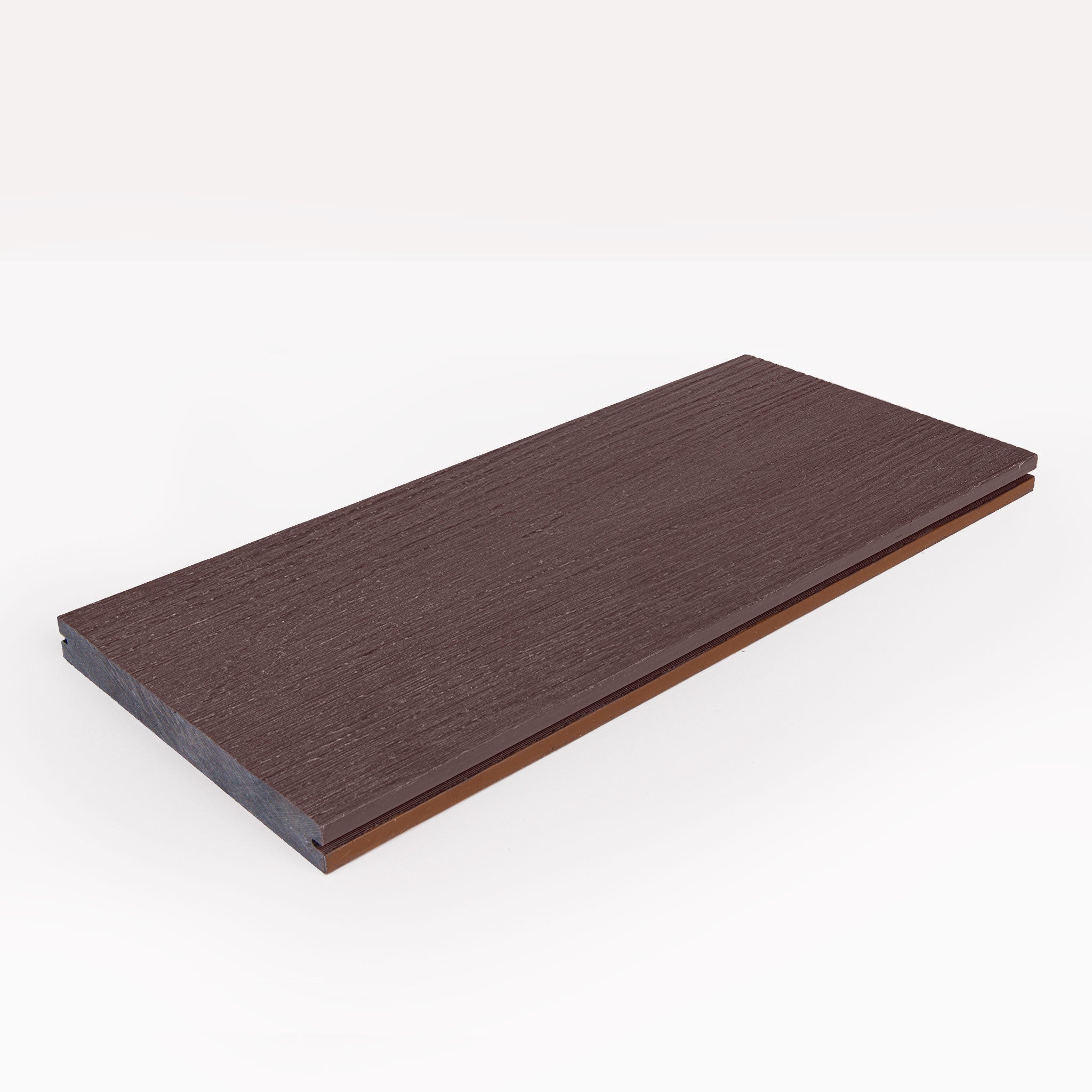 Vlonderplank massief bruin