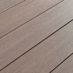 Vlonderplank massief bruin