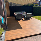 Vlonderplank massief teak